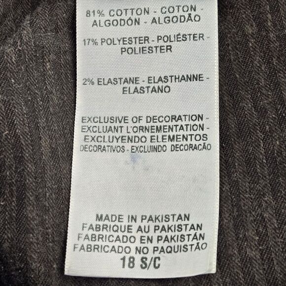 Levi Signature Totally Sharing Womes 18 S Pull-On Skinny Denim Jeans - Picture 6 of 6